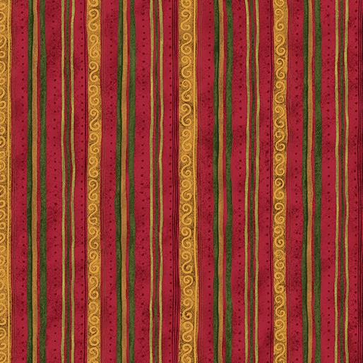 Benartex Star Of Wonder, 17066-10, Red, Nancy Halvorsen
