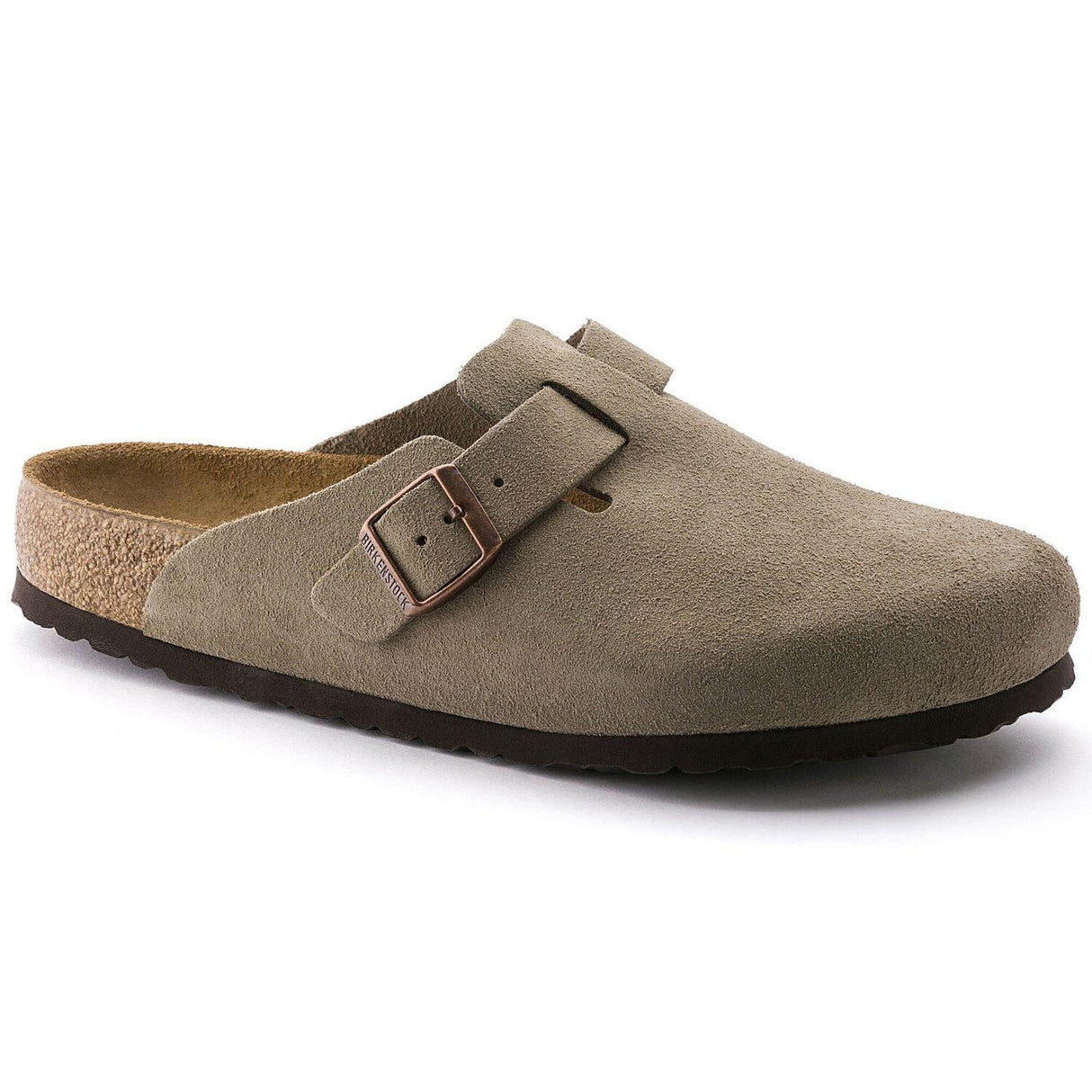 Birkenstock, Boston Suede, Taupe