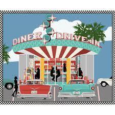 Blank Diners & Drive-Ins, DINERSDRIVEN-B-2431P-70, Light Blue