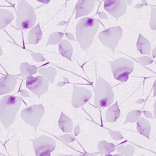 Blank Quilting Corp Eden 108", 3502-60, Leaf, Satin Moon