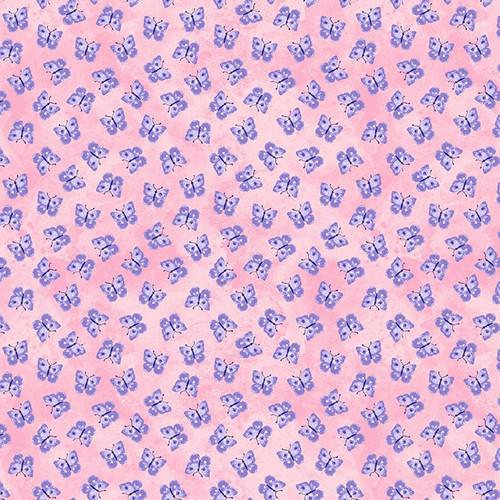 Blank Quilting Corp, Studio E, Spring is Hare, 3268-22 PINK, Pink