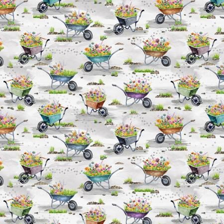 Blank Quilting, Herding Cats Landscaping, BQ5216-11, Pearl,