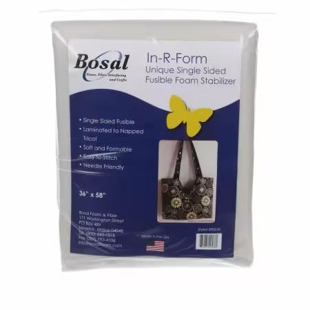Bosal, In-R-Form Single Sided Fusible Foam Stabilizer, Off White, 495BS-36