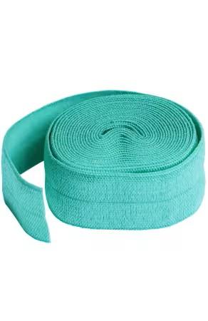 By Annie, Fold-over Elastic 3/4in, Turquoise, SUP211-2-TRQ