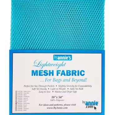 By Annie, Mesh Lite Weight 18in x 54in, SUP209-PBLU, Parrot Blue