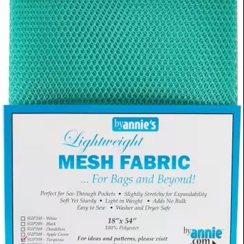 By Annie, Mesh Lite Weight 18in x 54in, SUP209-TUR, Turquoise