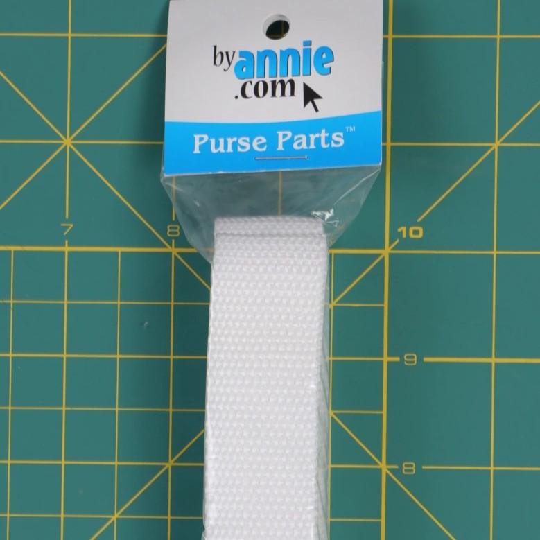 By Annie's, Strapping- 1 in x 3 yd, white, SUP1641W3YD