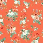Clothworks, Heatherlee Chan, Bloom Wildly, y3326-36, Orange