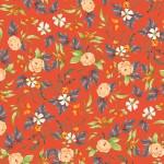 Clothworks, Heatherlee Chan, Bloom Wildly, y3328-37, Dark Orange