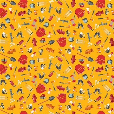 Clothworks Help Is On The Way, Y5018-68, Gold,