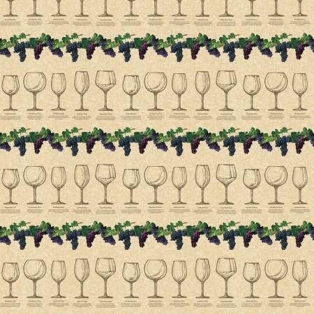 Clothworks, Iron Orchid, Cheers, Y3916-60, Dark Butter