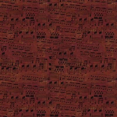 Clothworks Jammin', Y5028-51, Brick,