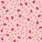 Clothworks, Meggs & Me, Ladybug Mania, Y3179-41, Light Pink