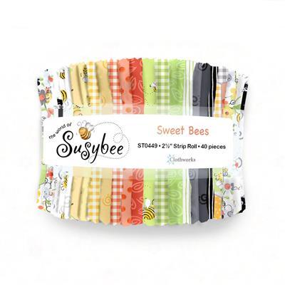 Clothworks Sweet Bees, ST0449, ,