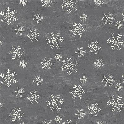 Clothworks Textiles Snow Mountain, Y4216-7, Dark Gray, Dan Dipaolo