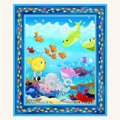 Clothworks Under The Sea, SB20418 999, Multi,