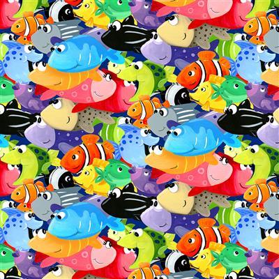 Clothworks Under The Sea, SB20420 999, Multi,