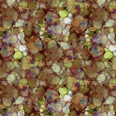 Clothworks Wild Wonders, Y4080-14, Light Brown, Sue Zipkin