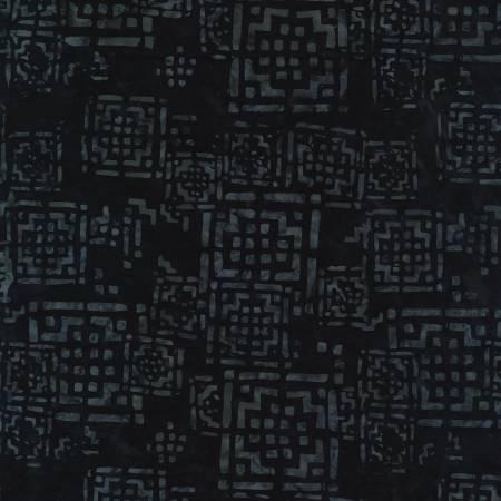 Ebony Labyrinth Batik