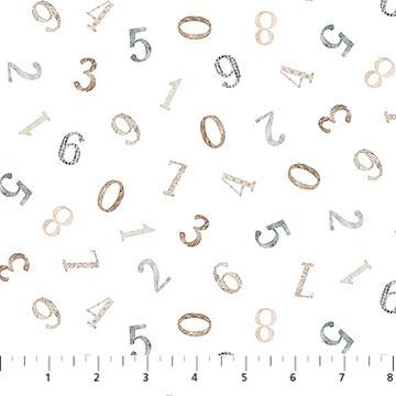 Figo Fabrics Soaring Dreams, 91242-10, White,