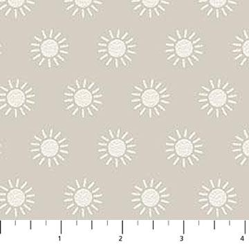 Figo Fabrics Soaring Dreams, 91243-14, Taupe,