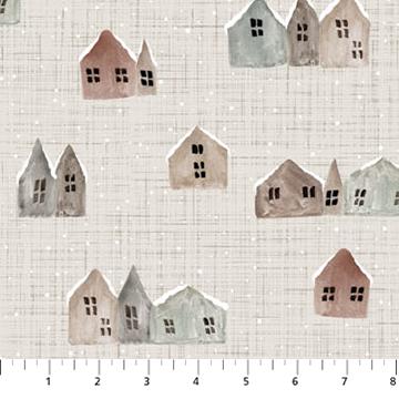 Figo Fabrics Winter Dreams, 90842-14, Taupe,