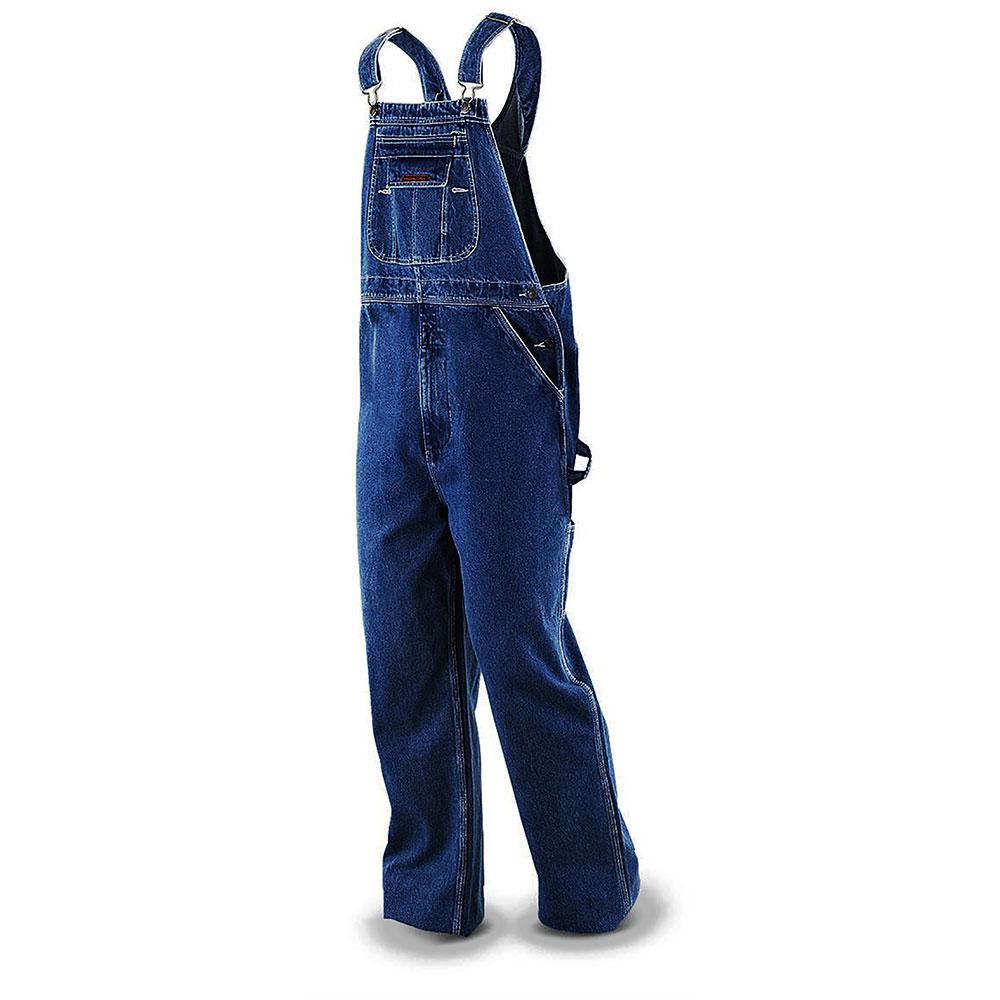 FiveBrother FLEX Denim Bib Overalls, 2103.43, Darkwash – Yoder