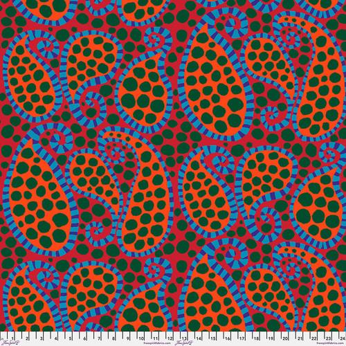 Free Spirit August 2023, PMBM090.RED, Red, Kaffe Fassett Collective