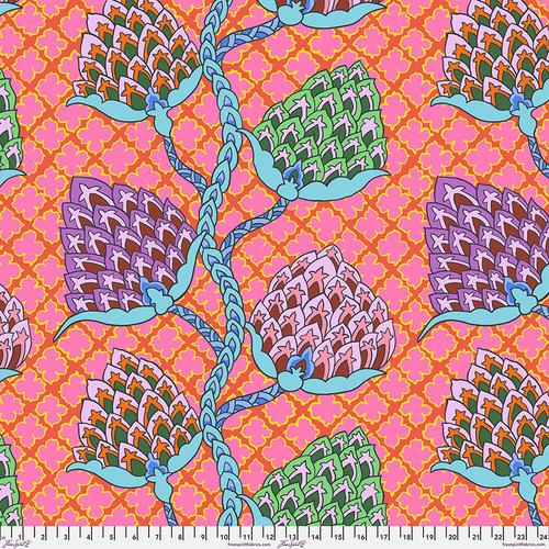 Free Spirit Feb2024 Collection, PWGP200.FUCHSIIA, Fuchsia, Kaffe Fassett