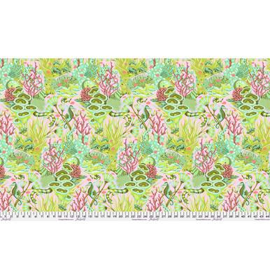 Free Spirit, Floral Reef, Tula Pink, Reef What You Sew, PWTP264.Coralline, Coralline