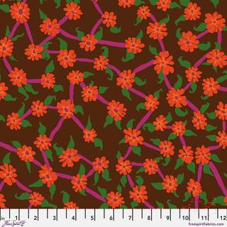 Free Spirit Kaffe August 2026, PWBM106.BROWN, Brown,