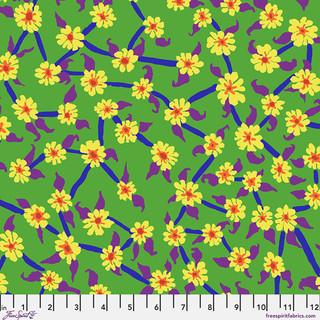 Free Spirit Kaffe August 2026, PWBM106.GREEN, Green,