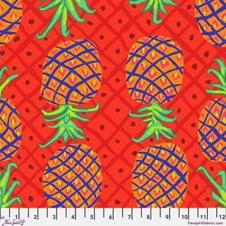 Free Spirit Kaffe August 2026, PWBM108.RED, Red,