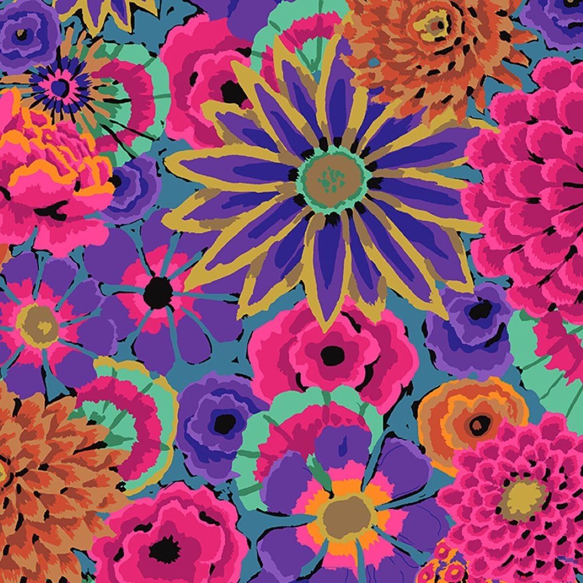 Free Spirit Kaffe August 2026, PWGP172.PURPLE, Purple,