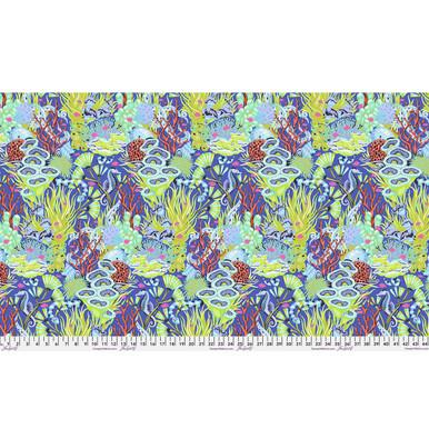 Free Spirit, Tula Pink, Floral Reef, Reef What You Sew, PWTP264.MARINE, Marine