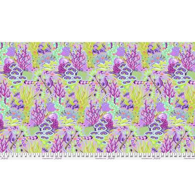Free Spirit, Tula Pink, Floral Reef, Reef What You Sew, PWTP264.ULTRAVIOLET, Ultraviolet