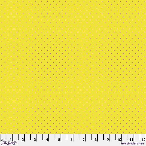 Free Spirit, Tula Pink, Tiny Dots & Stripes, PWTP185.FLARE