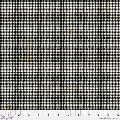 Freespirit Fabrics Holidays Past, PWTH208.BLACK, Black, Tim Holtz