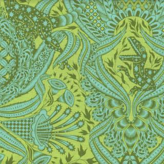 Freespirit Fabrics Roar, PWTP224.LIME, Lime, Tula Pink