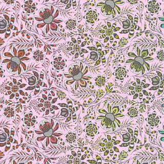 Freespirit Fabrics Roar, PWTP227.BLUSH, Blush, Tula Pink