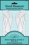 Good Measure, Amanda Murphy, Every Ribbon Candy 2, Set of 3, Longarm Quilting Templates