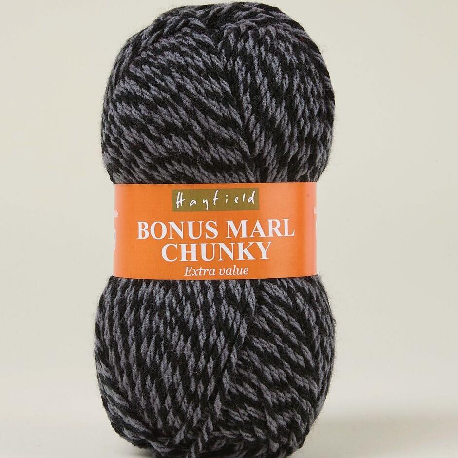 Hayfield Bonus Marl, yarn, Mountain Storm, F267-0506