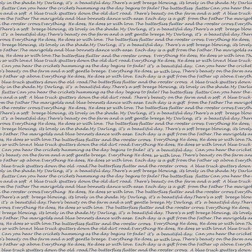 Henry Glass A Beautiful Day, 1096-47, Beige/Navy, Dawn Rosengren