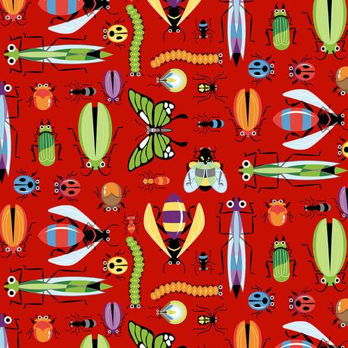 Henry Glass Bug, Bug, Bug, 3254 88, Red, Tim Read