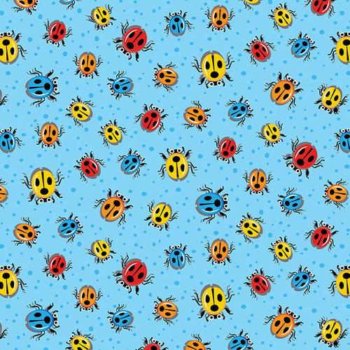 Henry Glass Bug, Bug, Bug, 3255 17, Lt Blue, Tim Read