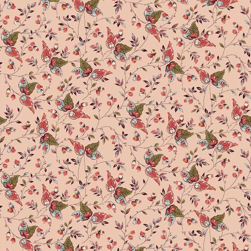 Henry Glass & Co, Michelle Yeo, Buckleberry Chintz, 3129-22, Light Pink