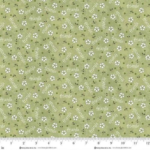 Henry Glass, Friendship Garden, 3628-60, Light Green,