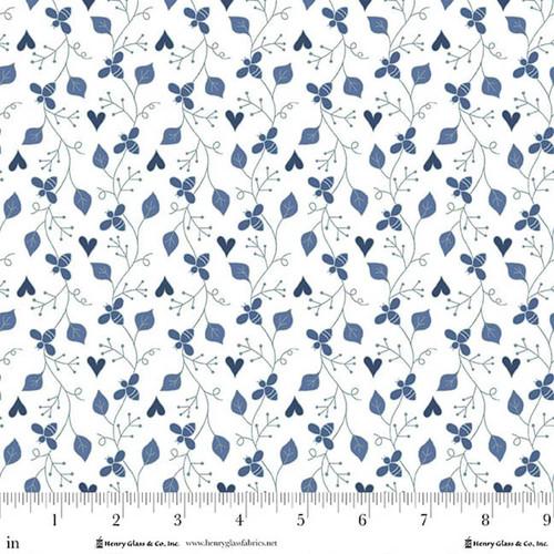 Henry Glass, Friendship Garden, 3630-11, WHITE,