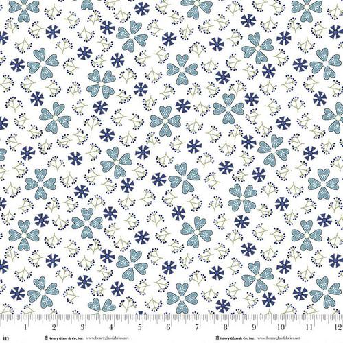 Henry Glass, Friendship Garden, 3631-11, WHITE,