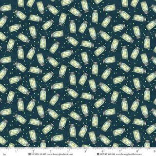 Henry Glass Happy Campers, 2735-67, Lime/Dk Teal,